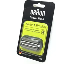 Сітка та ріжучий блок Braun Series 3 32B для бритви Type 5411, 5412, 5413, 5415, 5416, 5772, 5773, 5774, аналог