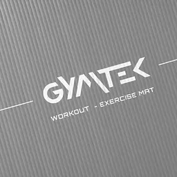 Килимок (мат) для фітнесу Gymtek NBR 1,5см сірій - мініатюра 4