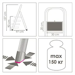 Драбина Eurogold MAX 2104 (ЕГ-2104) - мініатюра 6