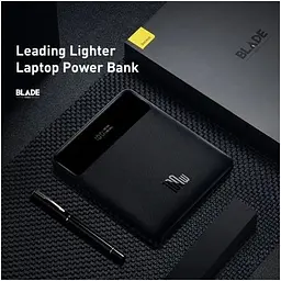 Умб Baseus Blade Power Digital Display Fast Charging Power bank 20000mAh 2USB/2Type-C, 100W/3A, PD/QC (PPDGL-01) - мініатюра 2