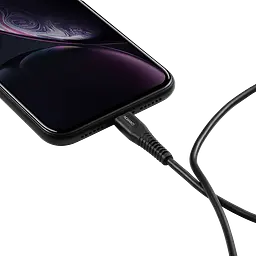 Кабель Lightning Canyon USB Type-C/Apple Lightning Чорний 1.2m (CNS-MFIC4B) - мініатюра 3