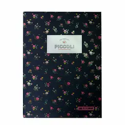 Блокнот Buromax Piccol А5 80 аркушів у клітинку з інтегральною обкладинкою (BM.24522101-03)