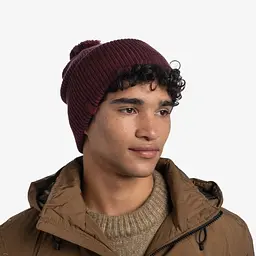 Шапка Buff Khitted Hat Tim Maroon (1033-BU 126463.632.10.00) - мініатюра 5