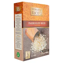 Рис Парбоілд World's Rice 400 г (5 пакетиків по 80 г) - мініатюра 2