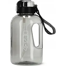 Пляшка для води спортивна 4FIZJO 2000 мл Grey (P-5905973403825)