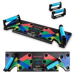 Упори (дошка) 4FIZJO Push-up Board для віджимань зі змінним хватом 4FJ0221 (P-5907739312501) - мініатюра 2