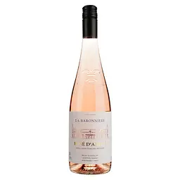 Вино La Baronniere Rose d'Anjou, рожеве, сухе, 11%, 0,75 л (718535)