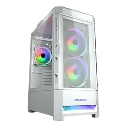 Корпус Cougar Duoface RGB White (Duoface RGB (White))