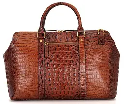 Сумка дорожня 14397 Vintage коричнева - мініатюра 8