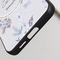 TPU+PC чохол Secret Garden with MagFit для Samsung Galaxy S23 FE White - мініатюра 7