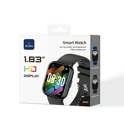 Смарт-часи WIWU Smart Watch SW09 Чорний - мініатюра 2