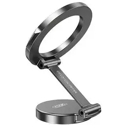 Автотримач XO C158 magsafe Magnetic 360° Rotating Magnetic Cell Phone Holder чорний