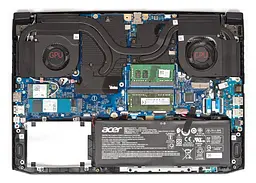Вентилятор кулер для моделей ноутбука Acer Nitro 5 AN515-44, AN515-45, AN515-55, AN515-56, AN515-57, AN517-41, AN517-52, Predator PH315-53, PH315-54 для GPU (DFS531005PL0T), 5V, 4pin - мініатюра 5