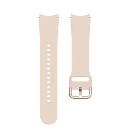 Ремінець для Samsung Galaxy Watch 5 - рожево-бежевий ширина кріплення 20мм силікон розмір L Watchbands Color (WB00S4GALAXYCOLOR35) - мініатюра 3