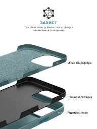 Чохол ArmorStandart ICON2 Case для Apple iPhone 16 Pro Max Blue Fog - мініатюра 6