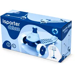 Самокат iSporter Deluxe LED синій (M5_Blue) - мініатюра 12