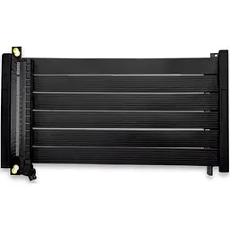Райзер PCCooler Vertical GPU RISER CABLE PCI-E BK 4.0 185мм PCI-E4.0X16 Чорний RC185 BK 4.0 - мініатюра 4
