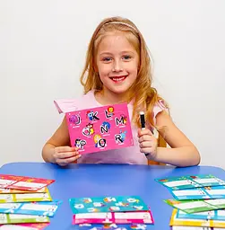 Гра з маркером Vladi Toys Пиши та витирай, Англійський алфавіт, укр. мова (VT5010-23) - мініатюра 4
