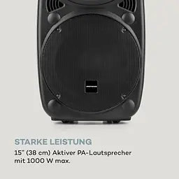 Мобільна акустична система auna Pro Streetstar 2.0 15 (10031568) - мініатюра 5