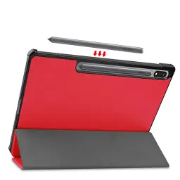 Чохол до планшета BeCover Smart Case Samsung Tab S9 Plus (SM-X810/SM-X816)/S9 FE Plus (SM-X610/SM-X616) 12.4" Red (710325) - мініатюра 5