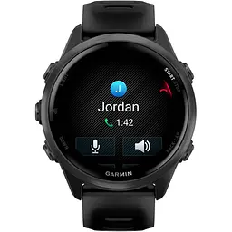 Смарт-годинник Garmin Forerunner 570 42mm Slate Gray Aluminum with Translucent Black/Black Band (010-02970-00) [138716] - мініатюра 7