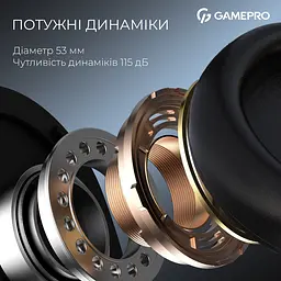 Ігрові навушники GamePro Asgard Freya Black (HS145B) [153968] - мініатюра 7