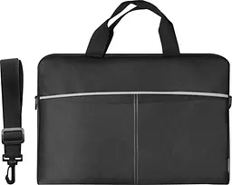 Сумка для ноутбука 15.6'' Defender Lite з кишенею, чорно-сіра - мініатюра 6