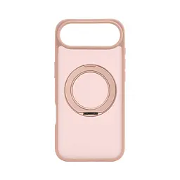 Противоударный чехол-панель для Apple iPhone 17 Air, Unit Stand2, розовый, силикон + поликарбонат, защита всего корпуса, с подставкой, поддержка магнитных держателей и беспроводной зарядки (MagSafe), ArmorStandart (ARM86342)