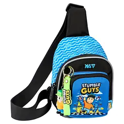 Сумка через плече Yes CBK-2 Stumble Guys 18х14х7 см синій (550567) - мініатюра 2