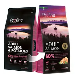 Корм сухий Profine Salmon and Potatoes для дорослих собак усіх порід, з лососем і картоплею, 12 кг - мініатюра 4
