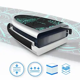 Надувна SUP дошка THUNDER 350 см (MOTH-MINT) - мініатюра 6
