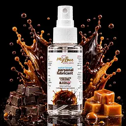 Лубрикант та масажний гель MyLove Aroma Chocolate Caramel 50 мл - мініатюра 2