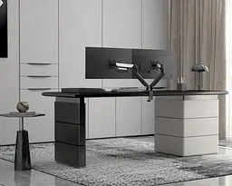 Кронштейн Anda Seat Stealth II 17"-32" Black/White (AD-W-A6D-2S-BW) (VESA100х100) - мініатюра 8