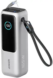 Портативний акумулятор Anker 25000mAh 165W PD Built-In Double USB-C Cables A1695H41