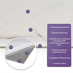Самоклеюча стінова PET плитка 600х300х2мм SW-00001678 - мініатюра 2