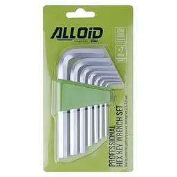 Набір ключів шестигранних вигнутих Alloid 2.5-10 мм 7 предметів (HS-0712) - мініатюра 2