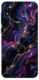 TPU чохол Demsky Purple space marble для Samsung Galaxy A10 (A105F)