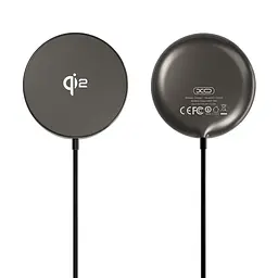 Бездротовий зарядний пристрій XO CX029 QI2 15W Type-C 1.2 м Black (33930_3324932) - мініатюра 2
