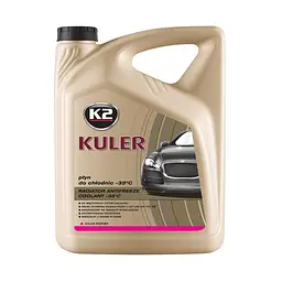Антифриз K2 Kuler Long Life G13 -35°C розовый готовый 5л(T205R)