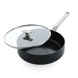 Сотейник з кришкою GreenPan Evolution 26 см 3,7 л з керамічним покриттям чорний (CC007086-001)