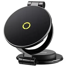 Автотримач Baseus MagPro Series II Magnetic Stick-on (center console) (C40172900121) Cosmic Black - мініатюра 3