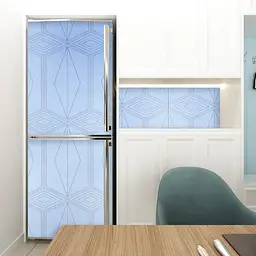 Самоклеюча плівка Sticker Wall SW-00001218 Блакитна із золотом 0,45х10м - мініатюра 5