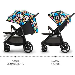 Коляска прогулянкова Kinderkraft Grande Plus Happy Shapes (KSGRAN00HAP0000) - мініатюра 5
