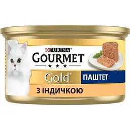 Паштет для котів Purina Gourmet Gold з індичкою 85 г (7613031380992) - мініатюра 2