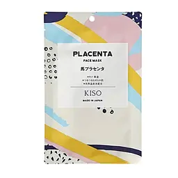 KISOCARE Placenta Face Mask тканевая маска с плацентой, 1 шт
