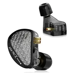 Навушники арматурні моніторні Hi-Fi IEM Knowledge Zenith KZ Audio AS16 Pro X - мініатюра 3