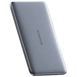 Зовнішній MagSafe акумулятор Baseus PicoGo AM41 Ultra-Slim Magnetic Power Bank 5000mAh 20W Grey - мініатюра 1