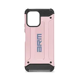 Чехол для Xiaomi Redmi 12 4G, Panzer, розовый, противоударный, бронированный, милитари, панель-накладка, защита всего корпуса, защита дисплея и камеры, термополиуретан (TPU) + поликарбонат (PC), ArmorStandart (ARM71472)