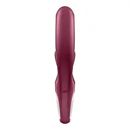 Вібратор-кролик Satisfyer Love Me 22 см бордовий - мініатюра 6