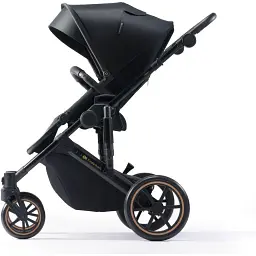 Універсальна коляска 2 в 1 Kinderkraft Prime 2 Venezian Black (KSPRIM02BLK2000) - мініатюра 2